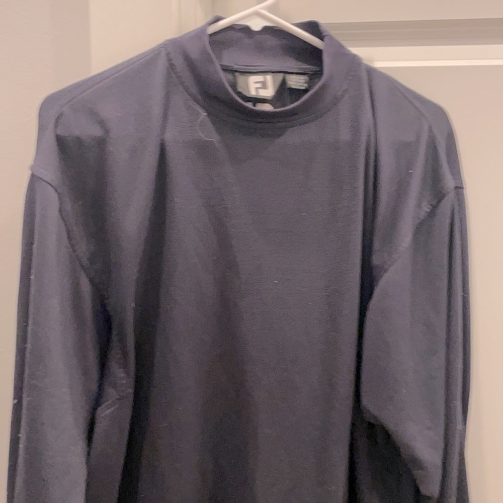 Men’s Footjoy Golf Turtleneck Navy Size L